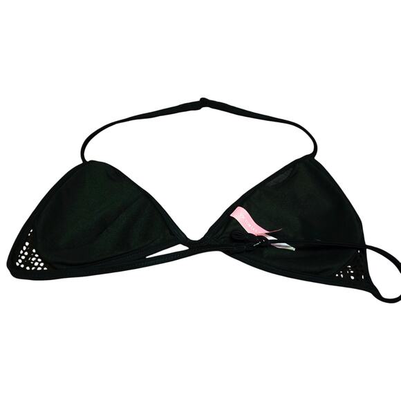 Victoria's secret black mesh bikini top size small - Picture 3 of 4